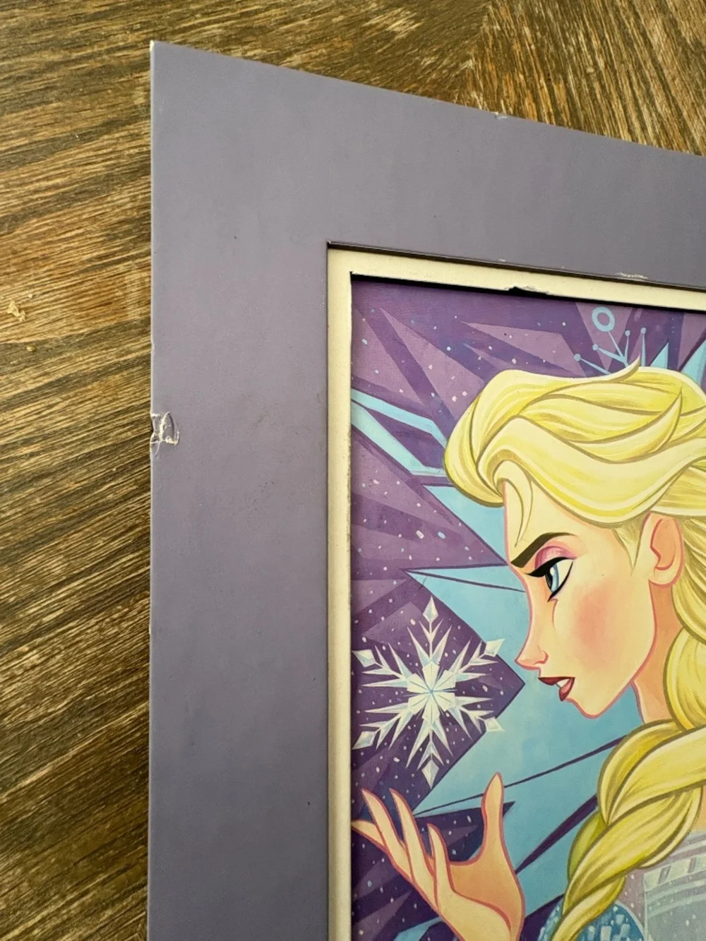Tim Rogerson frozen print we only have each other
